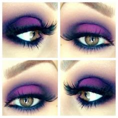 Purple Things, Beauty Make-up, Makijaż Smokey Eye, Beauty Mask, Makeup Hacks