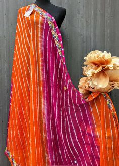 Introducing our Leheriya Colorful dupattas, a stunning and versatile accessory that's perfect for any occasion. This gorgeous dupatta boasts a range of colors and patterns, from bright florals to intricate designs, making it the perfect complement to any outfit. Made from high-quality materials, it's lightweight and easy to wear, making it ideal for casual and formal events. Whether you want to add a pop of color to your everyday look or elevate your formal attire, our Multi-Color Various Patter Multi Color Dupatta, Leheriya Dupatta, Orange Dupatta, Dupatta Collection, Blue Dupatta, Net Lehenga, Red Lehenga, Bright Florals, College Work