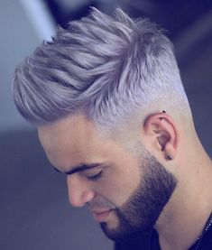 Indigo Hair Color, Man Bun Haircut, Skin Fade Hairstyle, Best Mens Haircuts, Hairstyles For Teenage Guys, New Men Hairstyles, A Line Hair, Hairstyles Mens, Trendy We Fryzurach