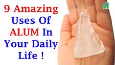 9 Amazing Uses Of Alum In Your Daily Life !Alum, known as fitkari in Hindi, is a naturally occurring salt that offers several benefits to its users. A combin... How To Use Alum On Face, Alum Benefits For Skin, Alum Benefits, Alum For Skin, Alum Uses, Shaving Cut, Bad Breath Remedy, Face Health, Pimples On Face