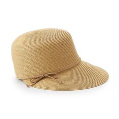 This Nine West Face Framer Hat checks all the boxes on your want list. This Nine West Face Framer Hat checks all the boxes on your want list. 3.5 in. curved brim Packable design Suede bowFIT & SIZING 22.5 in. inner circumference One size fits mostFABRIC & CARE Paper straw Spot clean Imported Color: Beige. Gender: female. Age Group: adult. Accessories Guide, Paper Straws, Nine West, Floppy Hat, Fabric Care, Gender Female, Product Features, Soil, Accessories Hats