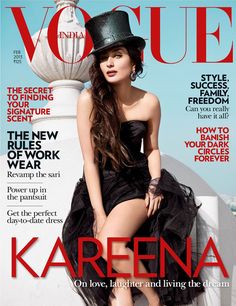 a woman in a black dress and hat on the cover of a magazine with her legs crossed