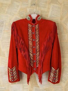 Native American Jackets, Boating Outfit, Beaded Jacket, Western Women, Cowgirl Chic, Woman Style, Women Jacket, Fringe Jacket, Biker Leather