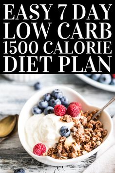 Start losing weight with this simple 7-day low carb diet plan. Designed for beginners, it keeps you under 1500 calories a day. Experience tasty, low carb meals and noticeable results in one week! 1200 High Protein Low Carb Diet Plan, Meal Plans For 1400 Calorie Diet, One Week Diet Meal Plan, Calorie Deficit Easy Meals, Low Carb 7 Day Meal Plan, Workout Food Losing Weight Best Diet Plan, Healthy 1500 Calorie Meal Plan, 2 Week Low Carb Meal Plan, Lose 10 Lbs 2 Weeks Diet