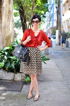 saia-trico-3 Midi Skirt Outfit, Queen Outfit, Elegant Skirt, Sewing Skirts, Work Fashion