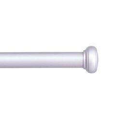 an image of a white curtain rod