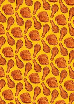 an orange and yellow background with some kind of animal pattern