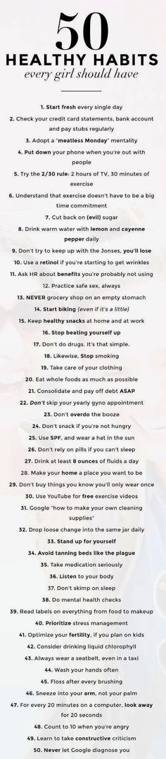 Cella Jane // Fashion + Lifestyle Blog: 50 Healthy Habits Every Girl Should Have Spa Water, Arbonne, Detox Smoothie, Easy Workouts, Healthy Tips, Healthy Body, Get Healthy, The Words