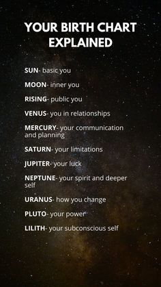 Astrology Meaning, Birth Chart Astrology, Learn Astrology, Astrology Numerology, Astrology Chart, Birth Chart, Spirituality Energy, Astrology Zodiac, Book Of Shadows