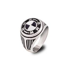 BMW Ring for Men, Chic BMW Jewelry, Sterling Silver Car Ring, German Car Jewelry, Best Gift for BMW Owners ✅Stamp: High Quality 925 Sterling Silver ⭐Ring Width: 1,6 cm (0.62 inches) ⭐Ring Weight: 8 Gr  ⭐Finish: Polished (Need a different finish? No problem! Just contact me, I'll make it happen!) 🕰️This ring is handmade with meticulous attention to detail, and it takes 5-9 business days to ship. Customization is welcome, your unique piece deserves the time it takes to craft it perfectly. 📨Need Car Jewelry, Silver Car, Ring For Men, Jewelry Sterling Silver, Make It Happen, Best Gift, 925 Sterling Silver Ring, Tracking Number, Parts And Accessories