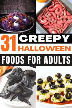 31 creepy halloween foods for adults that are easy to make and great for the whole family