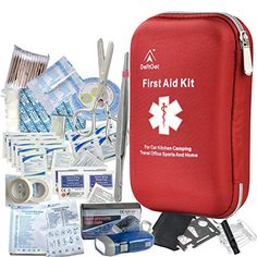 Best First Aid Kits 2021 Comparison Table Reviews Photos Buying Guide Surviveware Swiss Safe Lightning X DeftGet Adventure Medical Kits TrekProof Survival. #firstaidkits #boating #scubadiving #liveaboardscubadiving #hiking #camping #survival #knives #marineknives #sailingknive #sailorsknives #scubadiving #liveaboarddiving Basic First Aid, Camping Must Haves, Construction Workers, Survival Kits