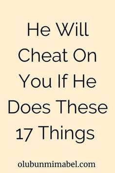 You can predict if your man will cheat on you based on some red signals. What are the sure signs that he might cheat on you? Bad Relationship Quotes, Bad Relationships, Cheating Men, Relationship Lessons, Cheating Husband, Relationship Advice Quotes, Relationship Psychology, You Cheated, This Is Your Life