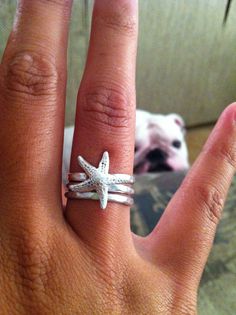 Starfish Ring, Fish Ring, Estilo Hippie, Star Fish, Diy Schmuck, Beach Girl, Pretty Jewellery, Styl Vintage, Starfish