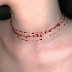 Vampire Necklace, Vampire Jewelry, Blood Art, Funky Jewelry, Gothic Jewelry, Dream Jewelry, Pretty Jewellery, Boho Hippie, Cute Jewelry