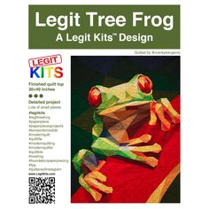 the front cover of a magazine with a frog on it's back and an image of