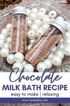 Treat yourself to a decadent self-care experience with this DIY chocolate milk bath recipe! Infused with the rich aroma of cocoa powder, this luxurious soak will melt away your stress while nourishing your skin. Pamper yourself with this indulgent treat and emerge feeling rejuvenated and pampered. Bath Milk Recipe, Spa Product, Luxurious Chocolate, Diy Chocolate, Homemade Bath, Chocolate Roses