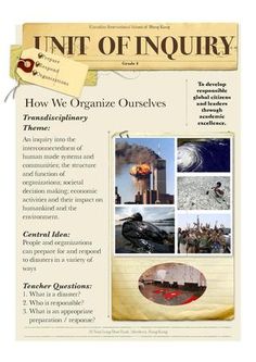 the front page of an article on how we organize ourselves