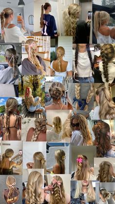 #hair#hairstyles#aesthetic#cute Coachella Hairstyles, Beachy Aesthetic, Beachy Hair, Beach Hairstyles For Long Hair