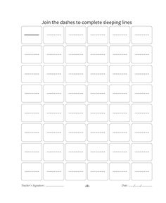 the printable worksheet for john the table to complete sleeping times is shown