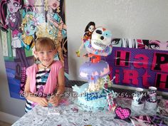 I never knew I would have this talent, but I do now. And I absolutely love it. I made this Monster High cake for my daughter’s 7th birthday. I put pieces of what she like together. I sculpted the sugar skull and hand-painted it. This cake was my first topsy turvy cake. My daughter’s reaction ... Read more The post Monster High Topsy Turvy Cake for My Monster appeared first on Coolest Birthday Cakes. Monster High Cake, Topsy Turvy Cake, My Monster, Topsy Turvy, 7th Birthday, Birthday Cakes, Monster High