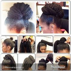 Last year we featured 10 of the Most Stunning Natural Pictorials.  Since then, there have been many more hairstyle pictorials on Instagram and Pinterest.  Here are our top ten choices for this year… Marley Hair Bun, Types Of Hair