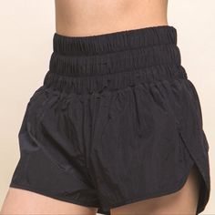 Fabric Content: 100% Nylon Black Sporty Athletic Shorts For Spring, Athletic Bikinis, Tree Woman, Black Athletic Shorts, Flowy Shorts, Active Wear Shorts, Stretch Shorts, Green Shorts, Shorts Athletic