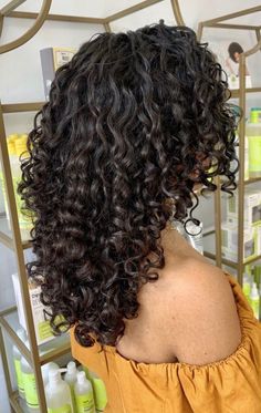 Curly Layed Hair, Curly Hair With A Lot Of Layers, Layer On Curly Hair, Short Layers Curly Hair Long, Medium 3b Curly Hair, Shoulder Curly Haircuts With Layers, Chunky Layers Curly Hair, Curly Cut Inspiration, Layers Medium Curly Hair