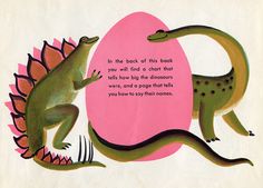 an illustration of two alligators holding each other's tail with a pink circle in the middle