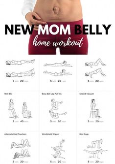 the new mom belly workout is here