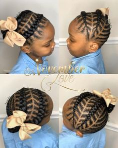 Make your female child look beautiful and stand out amongst her peers with our latest collection of the female child hairstyles we have brought you. Your Children appearance matters and speaks alot about your reputations in any gathering,so Therefore no doubt always want to ensure that they always look good and one of the ways […] Hairstyles For Female, Child Hairstyles, Adorable Hairstyles, Cornrow Styles, Black Kids Braids Hairstyles, Kids Style Hair, Ghana Weaving, African American Hair