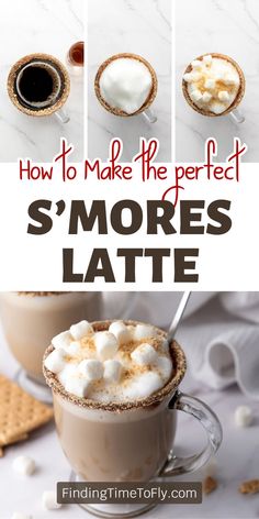 how to make the perfect s'mores latte