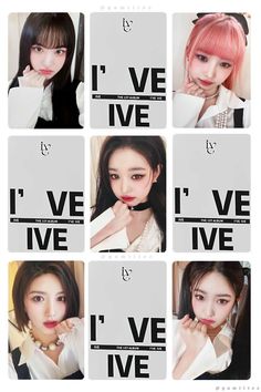 Ive Lomo Card, Kpop Photocards Printable, Wonyoung Pc, Photocard Printable, Photo Cards Diy