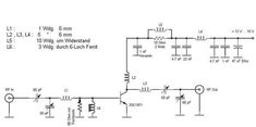 an electronic circuit diagram with the following instructions