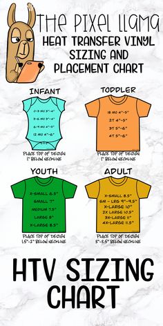 the different types of t - shirts are shown in this graphic style, and each one has