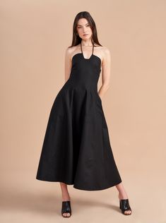 Margot Dress – La Ligne Vivian Dress, Chelsea Girls, Frock Dress, California Cool, Christina Ricci, Jane Dress, Turtle Neck Dress, Lulu Dresses, Full Skirt