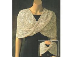 This is a knitting pattern for a lovely Mobius Shawl. Made for use with any outfit this looks great draped over the shoulders. One size measuring approx. 22 x 60. Materials needed are: 2 skeins of yarn, size 8 circular knitting needles and stitch marker. This PDF knitting pattern will include a Capelet Knitting Pattern, Circle Shawl, Poncho Knitting, Knitting Poncho, Poncho Knitting Patterns, Evening Shawls, Poncho Shawl, Poncho Pattern, Stitch Marker