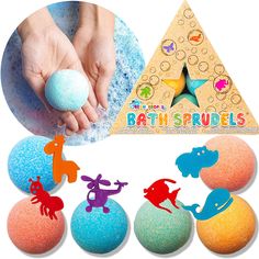 PRICES MAY VARY. 🌻 ABSOLUTELY NON-TOXIC, FREE OF FRAGRANCE OR ESSENTIAL OILS - We guarantee our bath bombs contain no essential oils and are non-toxic. Each bath bomb is made of food-grade ingredients that are 100% safe. Not a single complaint about stains or allergic reactions since 1988. Risk-free ALWAYS. ✋ MAJESTICALLY HAND-MADE IN SOUTH AFRICA - What makes our bath bombs an extra exquisite source of pure sheer bliss is the fact that you are carrying with you a token from a majestic place. S Bubble Bath Bomb, Ideal Toys, Bath Time Fun, Kids Bath, Kids Hands, Age 3, Kids Safe, Bath And Body, Gift Set