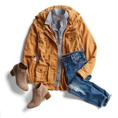 how to transition to fall Jacket Outfit, Utility Jacket, Fall Winter Outfits, Outfits Casuales, Fall Trends