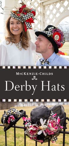 Derby-goers truly dress for the occasion. Women wear spring dresses, men wear suits and bowties, and both embrace the once-common custom of donning a hat. Read our blog post to bring MacKenzie-Childs style to the Ketucky Derby! Run For The Roses, Courtly Check, Churchill Downs, Kentucky Derby Party, Spring Racing