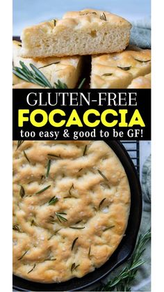 gluten - free focaccia to easy and good to be gf