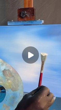 Paint Clouds Acrylic Easy, Acrylic Painting Tutorials Videos