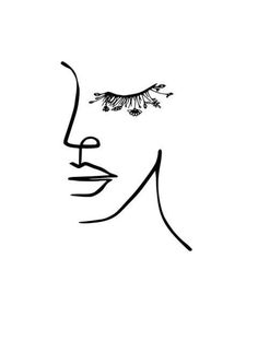 a woman's face with her eyes closed and eyelashes in the shape of flowers