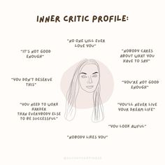 Inner critic │ Inner critic profile │ Self talk │ Self hate │Self-development Tool │ Beautiful design │ Transformation │Life changing │ Motivation │ Inspiration │ Beautiful design │ Mindset │ Mental health │ Self-help │ Self-worth │ Self-care │Self-healing │ Self-growth │ Self-awareness │ Self-discovery │ Self-development │ Say Hey Happiness Inner Critic Illustration, Therapy Illustration, Group Therapy Ideas, Parts Work, Therapeutic Art