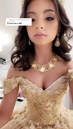 Cream Colored Quinceanera Dresses, Gorgeous Quinceanera Dresses, Tan Sweet 16 Dresses, Quince Dresses Elegant, Quinceanera Looks, 15 Dresses Champagne, Venus For Quince, Gold Sweet Sixteen Dresses, Quince Color Dresses