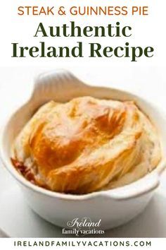 steak and guinness pie authentic ireland recipe by the irish family vacations - paperback book