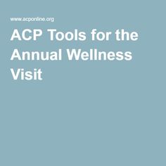 ACP Tools for the Annual Wellness Visit Medicaid Benefits, Medicare Vs Medicaid, Health Care Administration, Medicare Understanding, Business Resources, Medical, Tools, Health