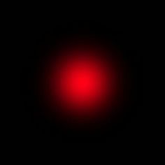 a black background with a red light in the middle and dark space at the bottom