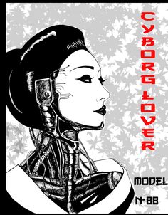 Geisha Tattoo, Cyborgs Art, Robot Illustration, Cyberpunk Girl, Cyberpunk Aesthetic, Arte Cyberpunk, Ink Illustration, Robot Concept Art, Cyberpunk Art