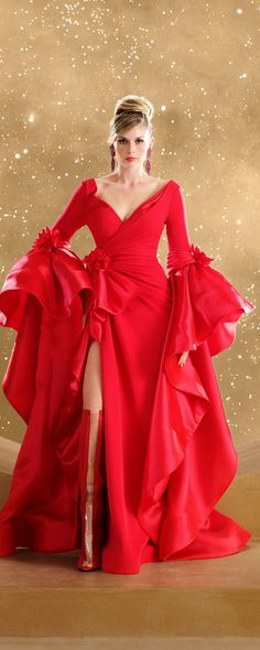 Fouad Sarkis, Bridal Accessories, Fashion Magazine, Women's Fashion, Spring Summer, Lingerie, Couture, Red, How To Wear